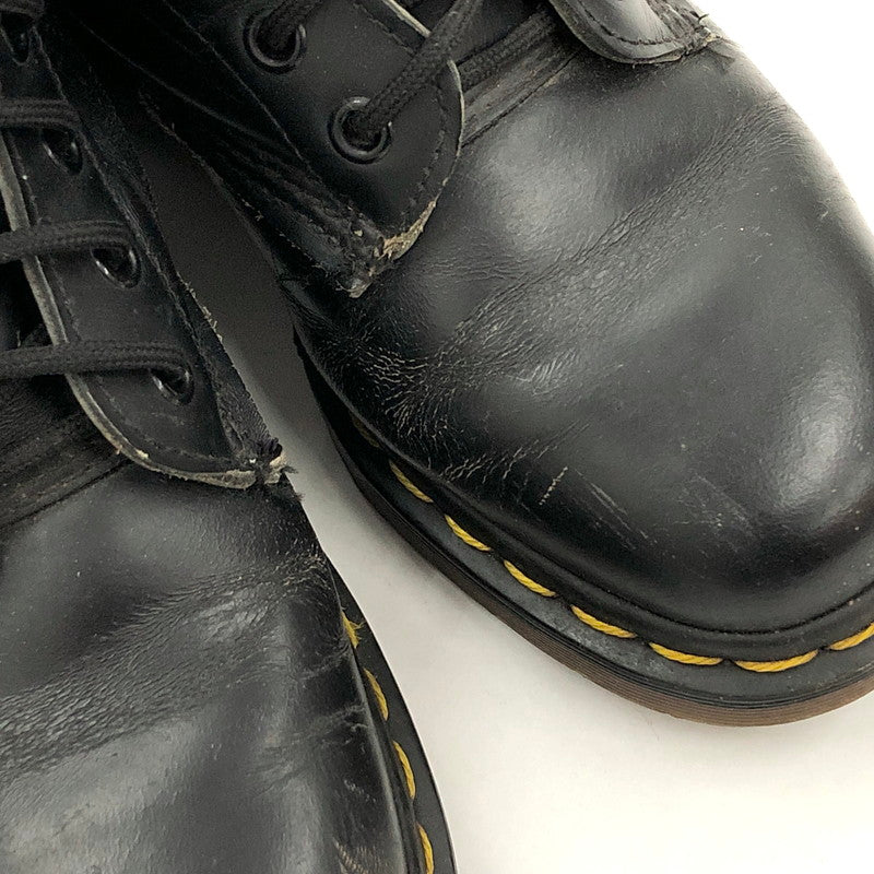 【ジャンク品】【レディース】 Dr.Martens ドクターマーチン 14ホール レースアップ ブーツ シューズ 靴 167-250225-rs-02-fur サイズ：不明 カラー：ブラック 万代Net店