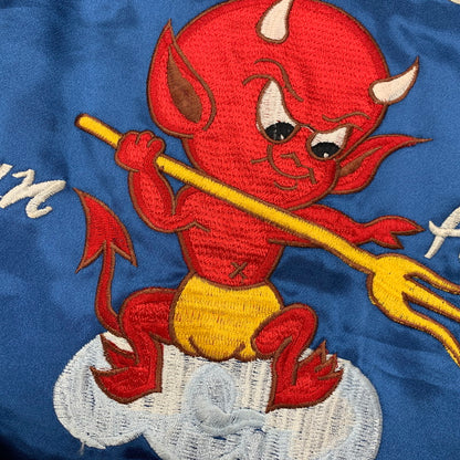 【中古品】【メンズ】 HUMBER ハンバー SOUVENIR JACKET RED DEVIL スーベニア ジャケット レッド デビル アウター 146-260315-kh-21-izu カラー：ブルー 万代Net店