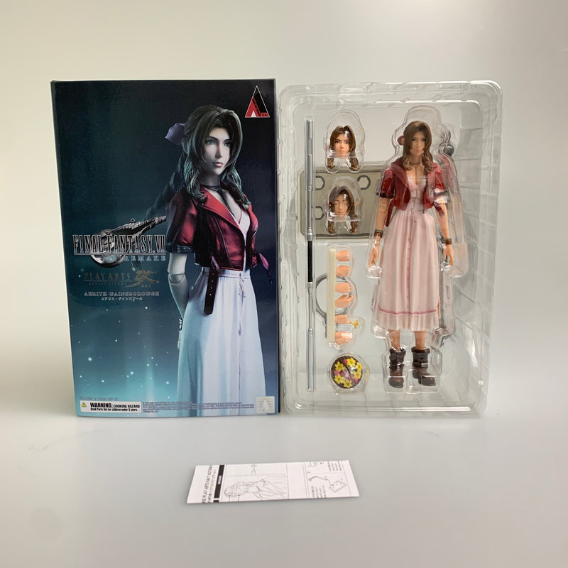 【現状渡し品】 ファイナルファンタジーVII リメイク PLAY ARTS改 エアリス・ゲインズブール アクションフィギュア 052-260610-AS-12-min 万代Net店