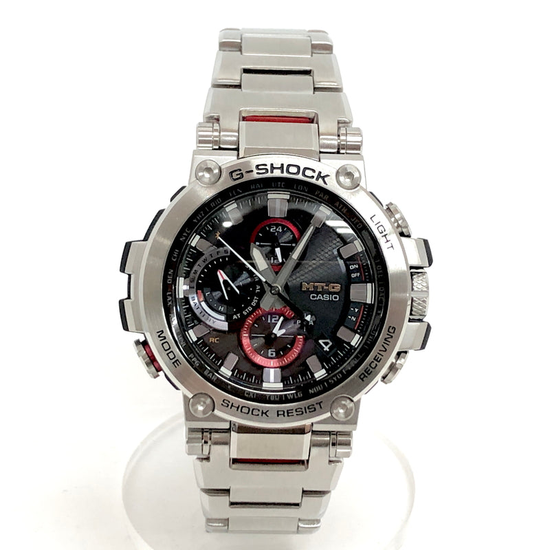 【中古品】【メンズ】 CASIO G-SHOCK ジーショック MTG-B1000 SERIES MTG-B1000D-1AJF ソーラーウォッチ 腕時計 アクセサリー 196-260604-rs-01-fur カラー：シルバー/ブラック/レッド 万代Net店