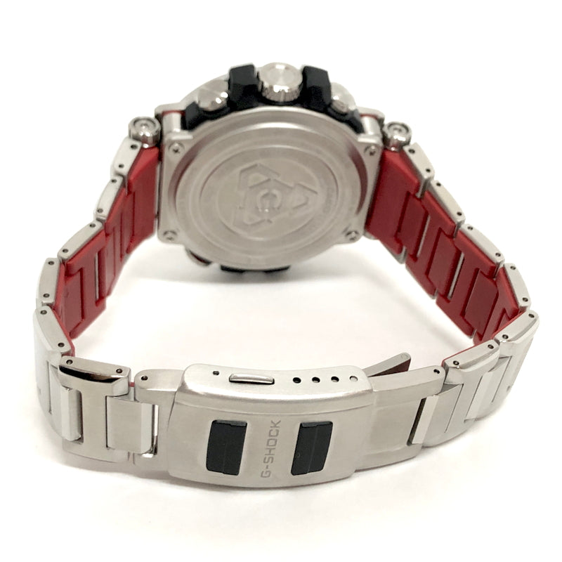 【中古品】【メンズ】 CASIO G-SHOCK ジーショック MTG-B1000 SERIES MTG-B1000D-1AJF ソーラーウォッチ 腕時計 アクセサリー 196-260604-rs-01-fur カラー：シルバー/ブラック/レッド 万代Net店
