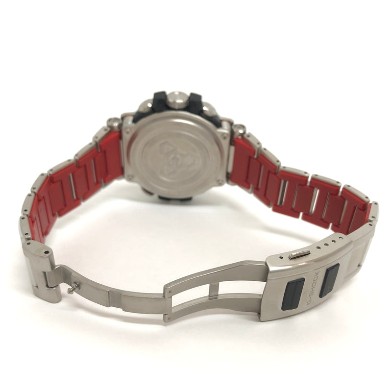 【中古品】【メンズ】 CASIO G-SHOCK ジーショック MTG-B1000 SERIES MTG-B1000D-1AJF ソーラーウォッチ 腕時計 アクセサリー 196-260604-rs-01-fur カラー：シルバー/ブラック/レッド 万代Net店