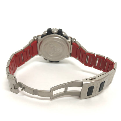【中古品】【メンズ】 CASIO G-SHOCK ジーショック MTG-B1000 SERIES MTG-B1000D-1AJF ソーラーウォッチ 腕時計 アクセサリー 196-260604-rs-01-fur カラー：シルバー/ブラック/レッド 万代Net店