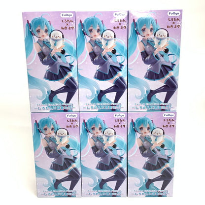 【未使用品】 しろたん×初音ミク Exc∞d Creative Figure フリュー プライズ フィギュア 6点 まとめ売り 054-260907-mo-08-fur 万代Net店
