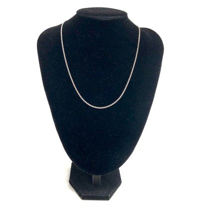 【中古品】【メンズ/レディース】 AVALANCHE アヴァランチ ROPE CHAIN NECKLACE ロープチェーン ネックレス シルバー 925 アクセサリー 192-260604-rs-02-fur カラー：シルバー 万代Net店
