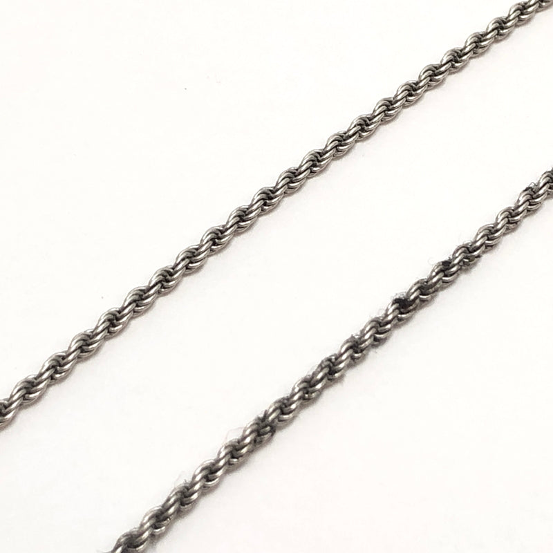 【中古品】【メンズ/レディース】 AVALANCHE アヴァランチ ROPE CHAIN NECKLACE ロープチェーン ネックレス シルバー 925 アクセサリー 192-260604-rs-02-fur カラー：シルバー 万代Net店