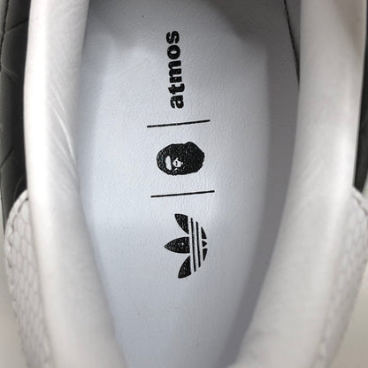 【中古品】【メンズ】 adidas アディダス × A BATHING APE × atmos JQ3666 SSTR V BAPE ATOMOS スニーカー シューズ 靴 161-251001-rs-01-fur サイズ：28.0cm US10 カラー：ブラック/ホワイト 万代Net店