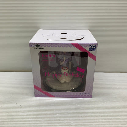 【現状渡し品】 KDcolle Re:ゼロから始める異世界生活 エミリア・バースデーケーキVer. フィギュア KADOKAWA 箱あり 053-261007-YT-11-min 万代Net店