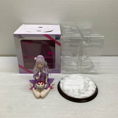 【現状渡し品】 KDcolle Re:ゼロから始める異世界生活 エミリア・バースデーケーキVer. フィギュア KADOKAWA 箱あり 053-261007-YT-11-min 万代Net店