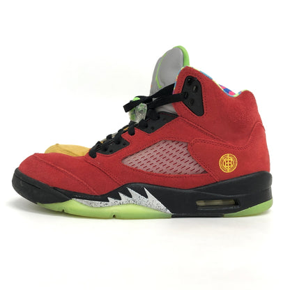 【現状渡し品】【メンズ】 NIKE ナイキ AIR JORDAN 5 "WHAT THE" CZ5725-700 エアジョーダン スニーカー シューズ 靴 160-260604-rs-04-fur サイズ：27.5cm US9.5 カラー：レッド/イエロー 万代Net店