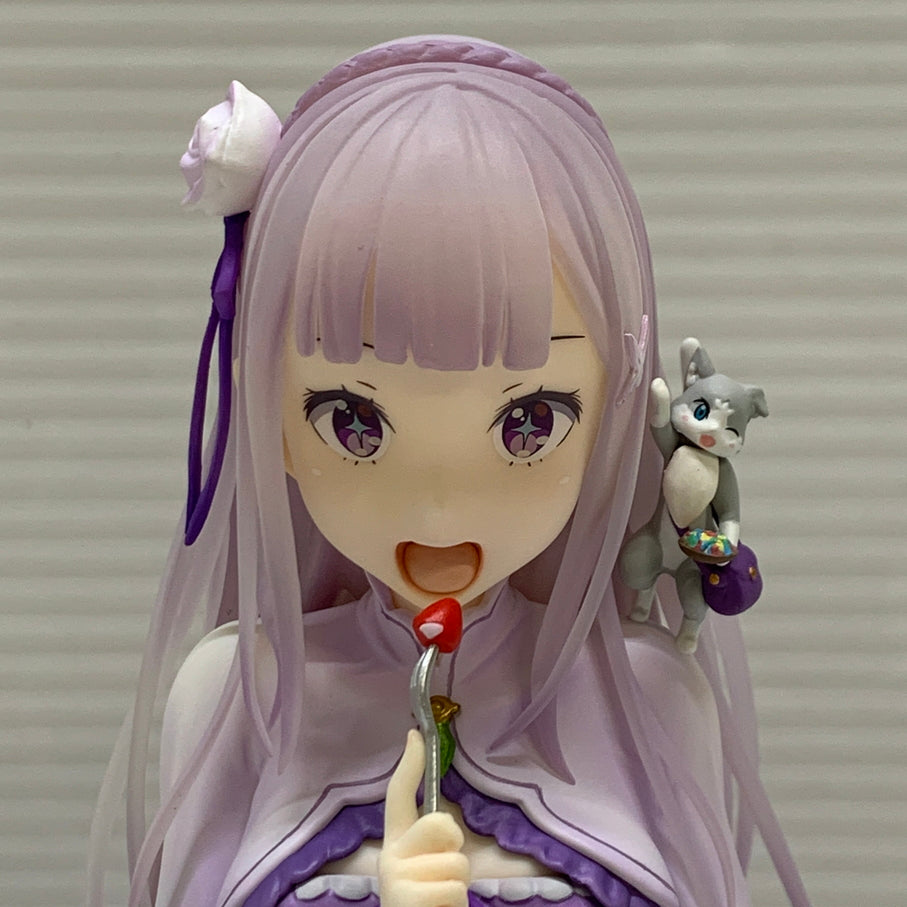 【現状渡し品】 KDcolle Re:ゼロから始める異世界生活 エミリア・バースデーケーキVer. フィギュア KADOKAWA 箱あり 053-261007-YT-11-min 万代Net店