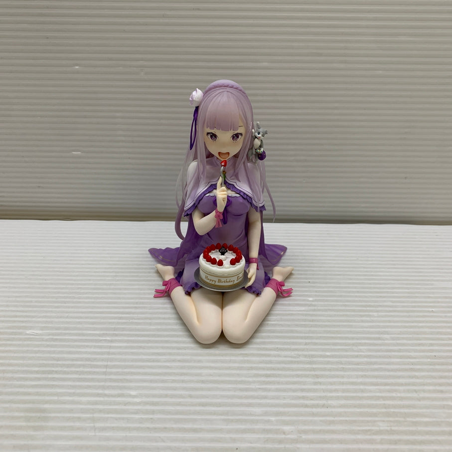 【現状渡し品】 KDcolle Re:ゼロから始める異世界生活 エミリア・バースデーケーキVer. フィギュア KADOKAWA 箱あり 053-261007-YT-11-min 万代Net店