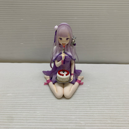 【現状渡し品】 KDcolle Re:ゼロから始める異世界生活 エミリア・バースデーケーキVer. フィギュア KADOKAWA 箱あり 053-261007-YT-11-min 万代Net店