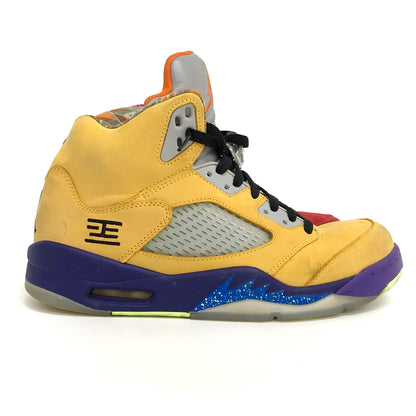 【現状渡し品】【メンズ】 NIKE ナイキ AIR JORDAN 5 "WHAT THE" CZ5725-700 エアジョーダン スニーカー シューズ 靴 160-260604-rs-04-fur サイズ：27.5cm US9.5 カラー：レッド/イエロー 万代Net店