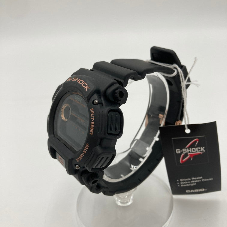 【中古美品】【メンズ】 G-SHOCK ジーショック 【擦り傷有】 DW-9052GBX-1A4 カシオ 196-250212-OR-01-iwa カラー：ブラック/ゴールド系 万代Net店