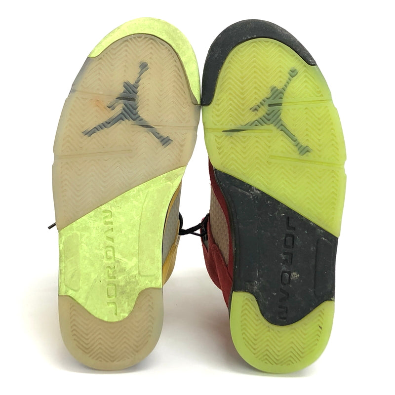 【現状渡し品】【メンズ】 NIKE ナイキ AIR JORDAN 5 "WHAT THE" CZ5725-700 エアジョーダン スニーカー シューズ 靴 160-260604-rs-04-fur サイズ：27.5cm US9.5 カラー：レッド/イエロー 万代Net店