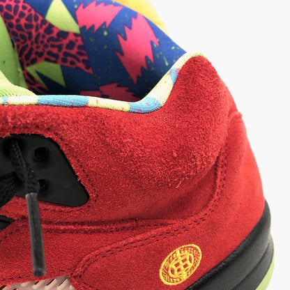 【現状渡し品】【メンズ】 NIKE ナイキ AIR JORDAN 5 "WHAT THE" CZ5725-700 エアジョーダン スニーカー シューズ 靴 160-260604-rs-04-fur サイズ：27.5cm US9.5 カラー：レッド/イエロー 万代Net店