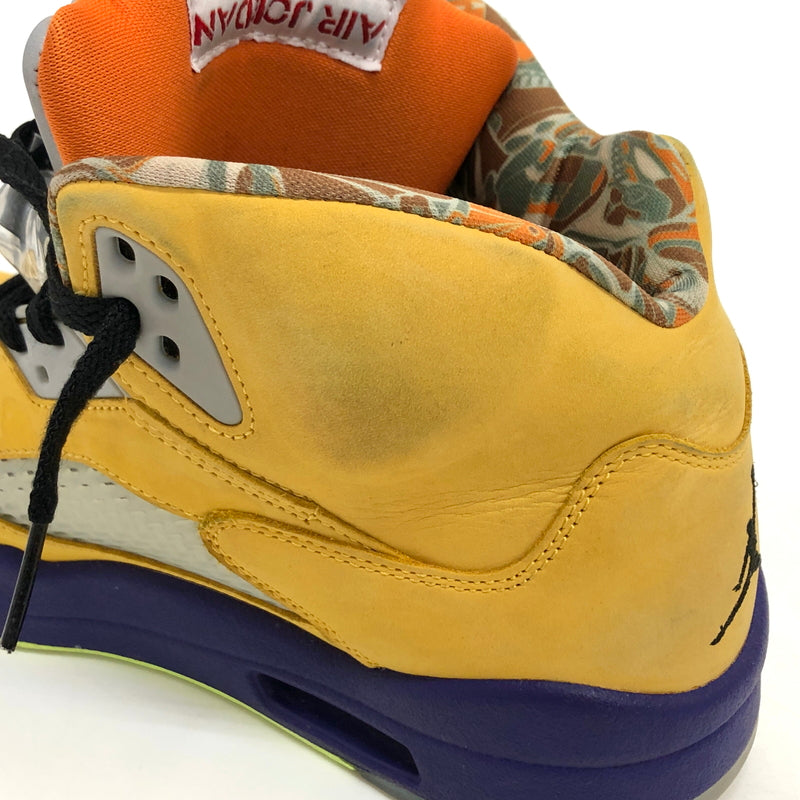 【現状渡し品】【メンズ】 NIKE ナイキ AIR JORDAN 5 "WHAT THE" CZ5725-700 エアジョーダン スニーカー シューズ 靴 160-260604-rs-04-fur サイズ：27.5cm US9.5 カラー：レッド/イエロー 万代Net店