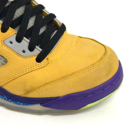 【現状渡し品】【メンズ】 NIKE ナイキ AIR JORDAN 5 "WHAT THE" CZ5725-700 エアジョーダン スニーカー シューズ 靴 160-260604-rs-04-fur サイズ：27.5cm US9.5 カラー：レッド/イエロー 万代Net店