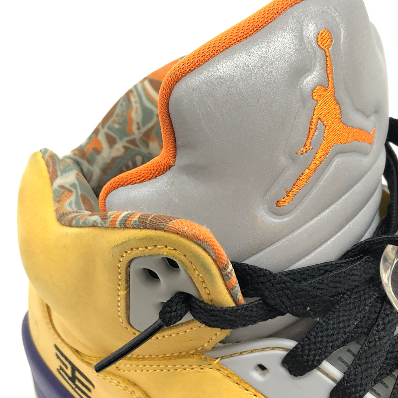 【現状渡し品】【メンズ】 NIKE ナイキ AIR JORDAN 5 "WHAT THE" CZ5725-700 エアジョーダン スニーカー シューズ 靴 160-260604-rs-04-fur サイズ：27.5cm US9.5 カラー：レッド/イエロー 万代Net店