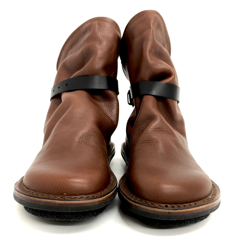 【中古品】【メンズ】 TRIPPEN トリッペン BOMB SHORT BOOTS ボム ショート ブーツ シューズ 靴 164-260604-rs-07-fur サイズ：47 カラー：ブラウン 万代Net店