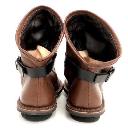 【中古品】【メンズ】 TRIPPEN トリッペン BOMB SHORT BOOTS ボム ショート ブーツ シューズ 靴 164-260604-rs-07-fur サイズ：47 カラー：ブラウン 万代Net店