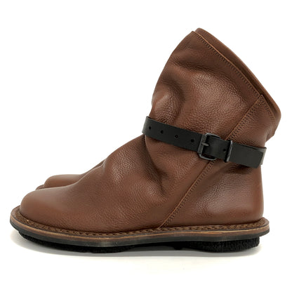 【中古品】【メンズ】 TRIPPEN トリッペン BOMB SHORT BOOTS ボム ショート ブーツ シューズ 靴 164-260604-rs-07-fur サイズ：47 カラー：ブラウン 万代Net店