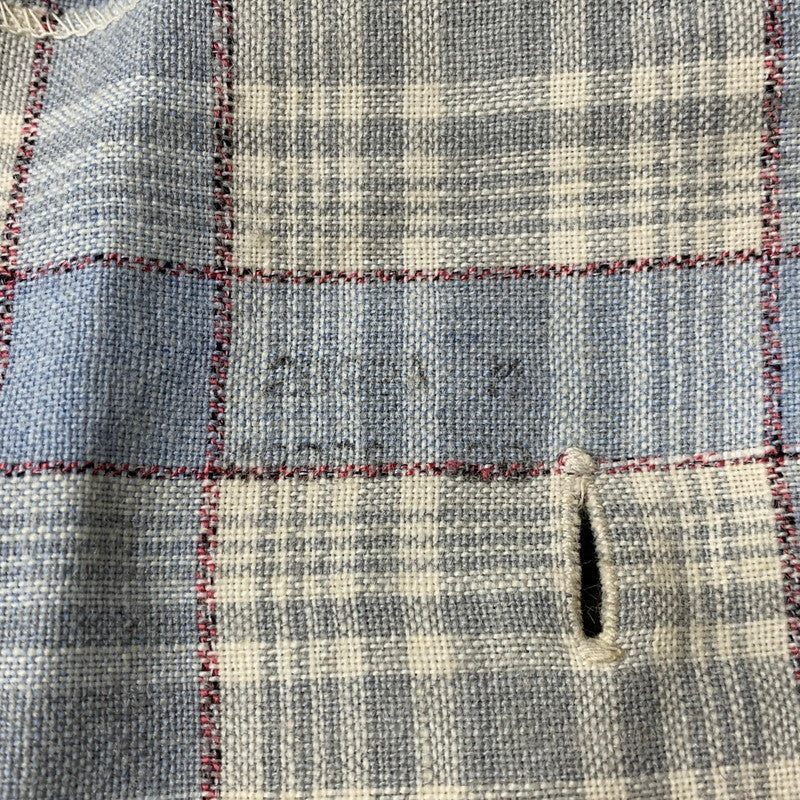 【現状渡し品】【メンズ】 SKIPPER BY WILSON BROTHERS スキッパー ウィルソン ブラザーズ WOOL RAYON OPENCOLLAR CHECK SHIRT オープンカラー チェック シャツ 146-260904-kh-04-izu サイズ：M カラー：マルチ 万代Net店