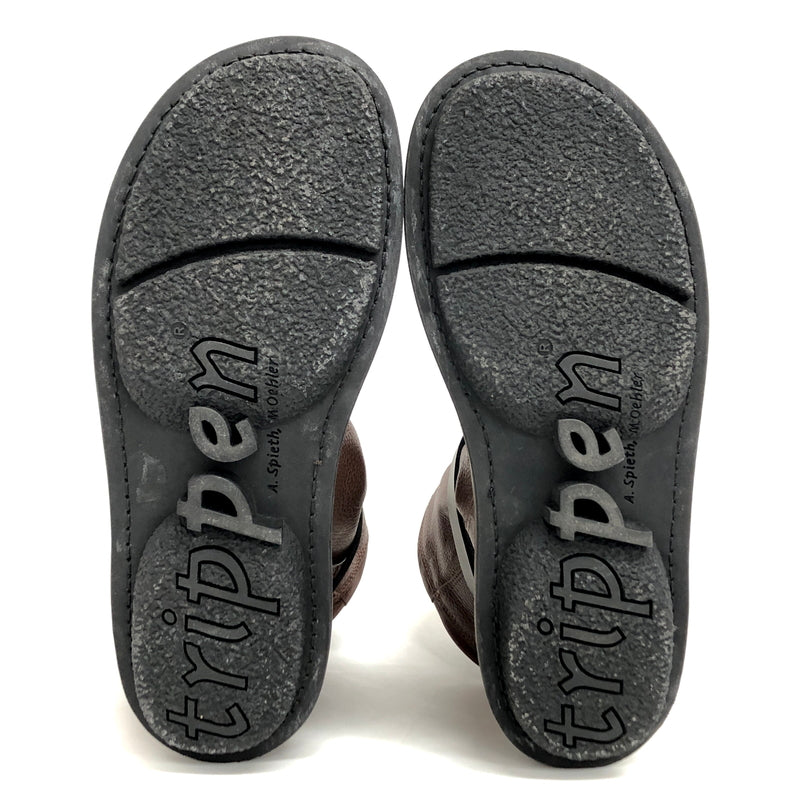【中古品】【メンズ】 TRIPPEN トリッペン BOMB SHORT BOOTS ボム ショート ブーツ シューズ 靴 164-260604-rs-07-fur サイズ：47 カラー：ブラウン 万代Net店