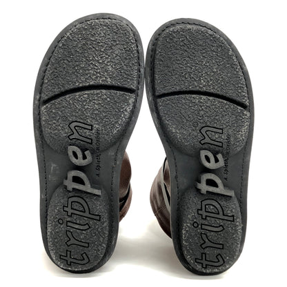 【中古品】【メンズ】 TRIPPEN トリッペン BOMB SHORT BOOTS ボム ショート ブーツ シューズ 靴 164-260604-rs-07-fur サイズ：47 カラー：ブラウン 万代Net店