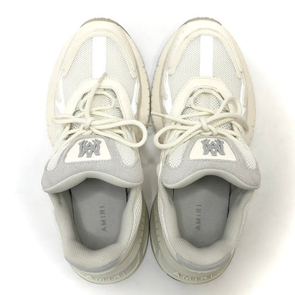 【中古品】【メンズ】 AMIRI アミリ Ma Runner PS24MFS021-100 MA ランナー スニーカー シューズ 靴 162-251002-hn-03-fur サイズ：27.0cm US 9 カラー：ホワイト系 万代Net店