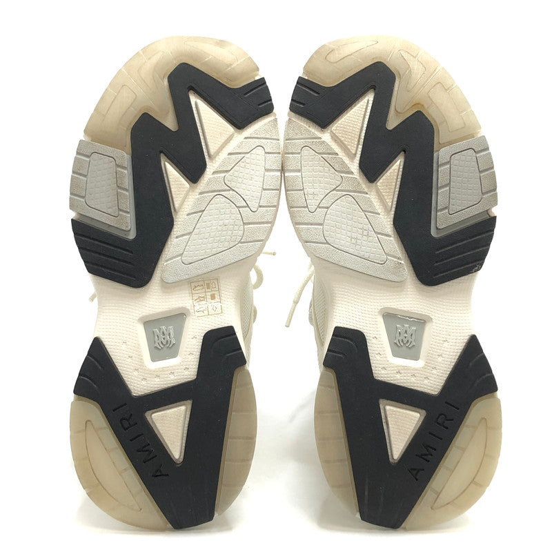 【中古品】【メンズ】 AMIRI アミリ Ma Runner PS24MFS021-100 MA ランナー スニーカー シューズ 靴 162-251002-hn-03-fur サイズ：27.0cm US 9 カラー：ホワイト系 万代Net店