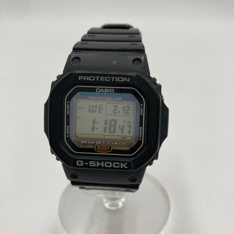 【中古品】【メンズ】 G-SHOCK ジーショック G-5600E カシオ 腕時計 デジタル時計 196-250212-OR-02-iwa カラー：ブラック系 万代Net店