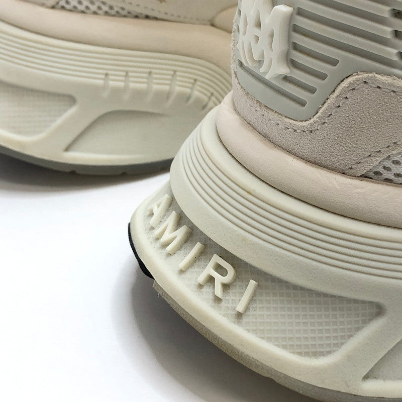 【中古品】【メンズ】 AMIRI アミリ Ma Runner PS24MFS021-100 MA ランナー スニーカー シューズ 靴 162-251002-hn-03-fur サイズ：27.0cm US 9 カラー：ホワイト系 万代Net店
