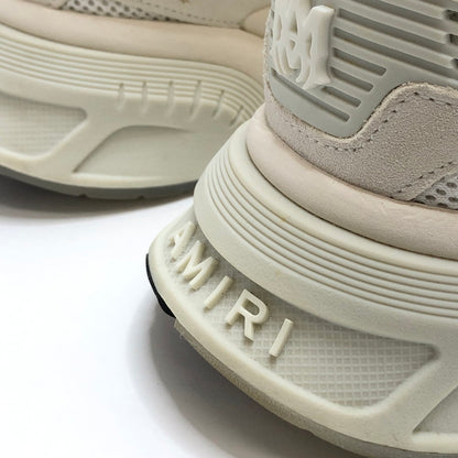 【中古品】【メンズ】 AMIRI アミリ Ma Runner PS24MFS021-100 MA ランナー スニーカー シューズ 靴 162-251002-hn-03-fur サイズ：27.0cm US 9 カラー：ホワイト系 万代Net店