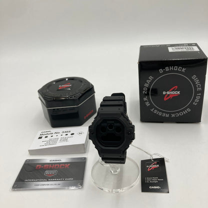 【中古美品】【メンズ】 G-SHOCK ジーショック DW-5900BB-1 カシオ 腕時計 デジタル時計 196-250212-OR-03-iwa カラー：オールブラック/ブラック系 万代Net店