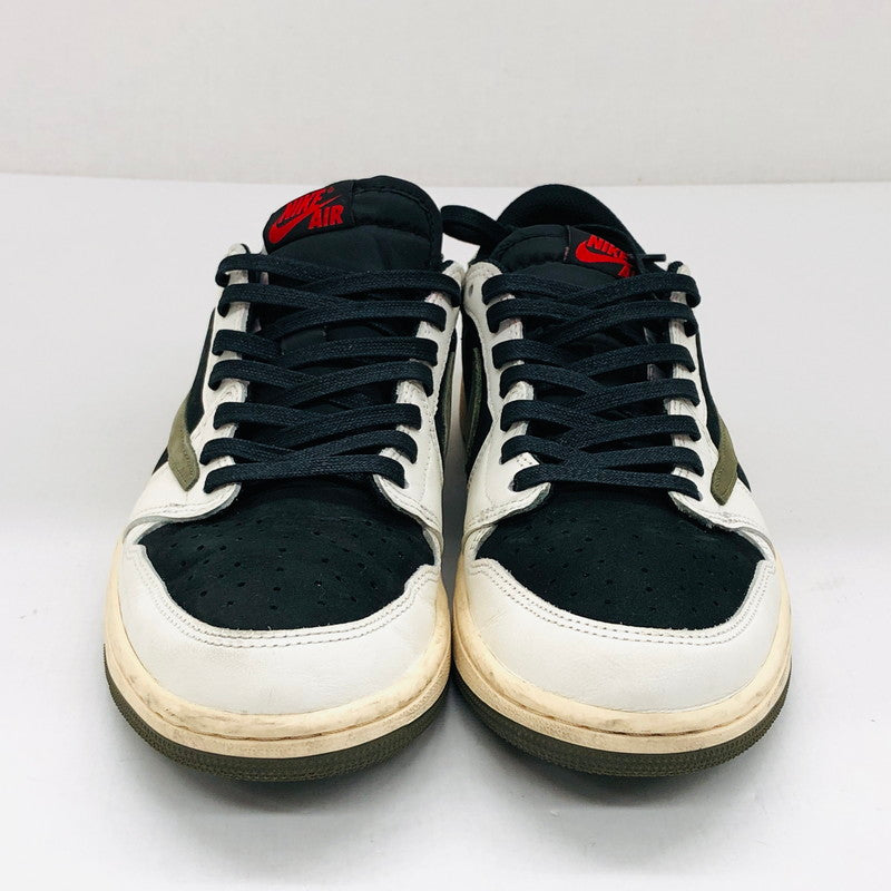 【中古品】【メンズ】 NIKE ナイキ × TRAVIS SCOTT WMNS AIR JORDAN 1 LOW OG DZ4137-106 トラヴィススコット ウィメンズ エア ジョーダン 1 ロー OG スニーカー シューズ 靴  160-250224-hn-03-fur サイズ：27.5cm US 10.5 カラー：ブラック/ホワイト系 万代Net店