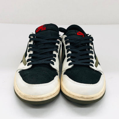 【中古品】【メンズ】 NIKE ナイキ × TRAVIS SCOTT WMNS AIR JORDAN 1 LOW OG DZ4137-106 トラヴィススコット ウィメンズ エア ジョーダン 1 ロー OG スニーカー シューズ 靴  160-250224-hn-03-fur サイズ：27.5cm US 10.5 カラー：ブラック/ホワイト系 万代Net店