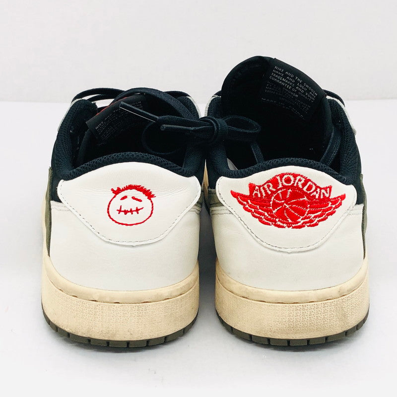 【中古品】【メンズ】 NIKE ナイキ × TRAVIS SCOTT WMNS AIR JORDAN 1 LOW OG DZ4137-106 トラヴィススコット ウィメンズ エア ジョーダン 1 ロー OG スニーカー シューズ 靴  160-250224-hn-03-fur サイズ：27.5cm US 10.5 カラー：ブラック/ホワイト系 万代Net店