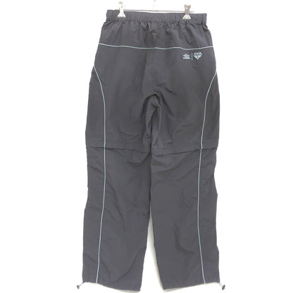 【中古品】【メンズ/レディース】 UMBRO × HOTTER THAN HELL アンブロ HTH NYLON PANTS HT1236 トラックパンツ ショートパンツ ボトムス 153-260605-rs-02-fur サイズ：F カラー：グレー 万代Net店