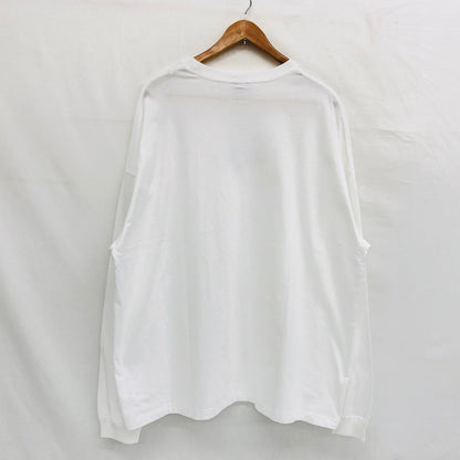 【中古品】【メンズ】 ADDICT アディクト Paisley Box Logo Tee ペイズリー ボックスロゴ Tシャツ 長袖 トップス 142-250629-hn-03-fur サイズ：XL カラー：ホワイト 万代Net店