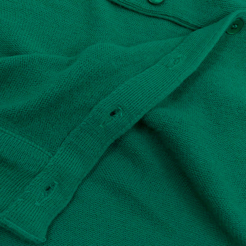 【現状渡し品】【メンズ】 USA製 ニット カーディガン 長袖 トップス 146-251222-hn-08-fur サイズ：M カラー：グリーン系 万代Net店
