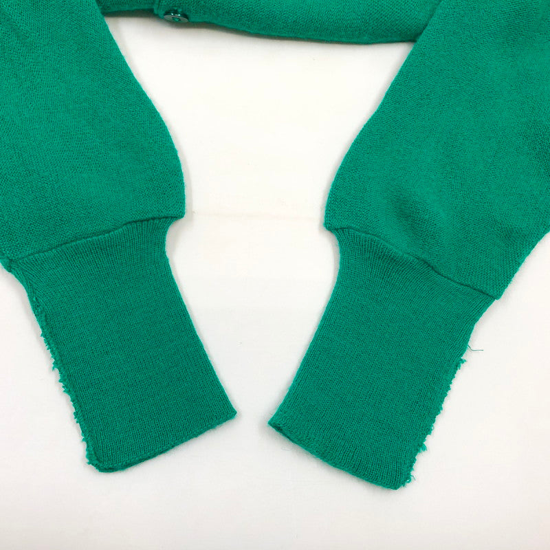 【現状渡し品】【メンズ】 USA製 ニット カーディガン 長袖 トップス 146-251222-hn-08-fur サイズ：M カラー：グリーン系 万代Net店