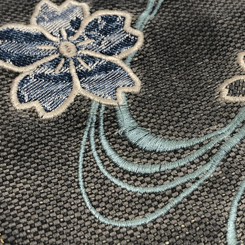 【現状渡し品】【メンズ】 絡繰魂 カラクリ魂 DENIM PANTS 283261 桜流水 刺繍入り デニムパンツ 和柄 Gパン ジーンズ ボトムス 古着 156-260605-rs-04-fur サイズ：34 カラー：インディゴ 万代Net店