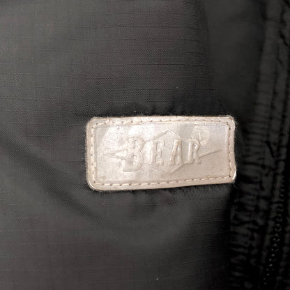 【現状渡し品】【メンズ】 BEAR ベアー REVERSIBLE DOWN JACKET リバーシブル ダウンジャケット USA製 アウター 古着 ヴィンテージ 146-260821-rs-02-fur サイズ：L カラー：ブラック×レッド 万代Net店