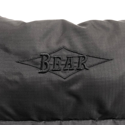 【現状渡し品】【メンズ】 BEAR ベアー REVERSIBLE DOWN JACKET リバーシブル ダウンジャケット USA製 アウター 古着 ヴィンテージ 146-260821-rs-02-fur サイズ：L カラー：ブラック×レッド 万代Net店