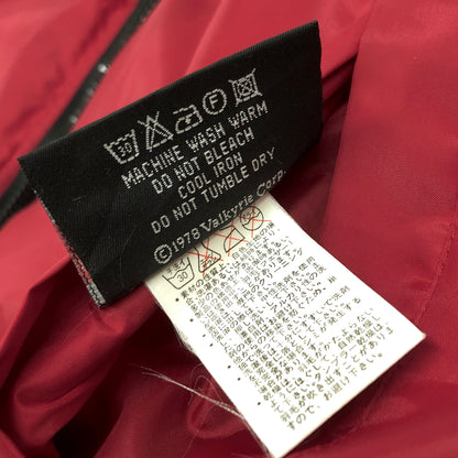 【現状渡し品】【メンズ】 BEAR ベアー REVERSIBLE DOWN JACKET リバーシブル ダウンジャケット USA製 アウター 古着 ヴィンテージ 146-260821-rs-02-fur サイズ：L カラー：ブラック×レッド 万代Net店