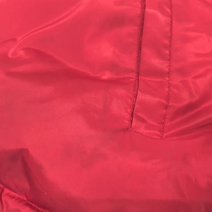 【現状渡し品】【メンズ】 BEAR ベアー REVERSIBLE DOWN JACKET リバーシブル ダウンジャケット USA製 アウター 古着 ヴィンテージ 146-260821-rs-02-fur サイズ：L カラー：ブラック×レッド 万代Net店