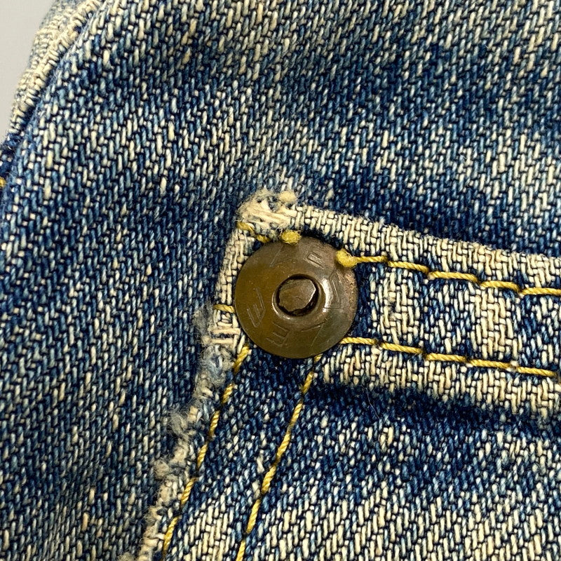 【現状渡し品】【メンズ】 LEE リー 90S REMAKE SIDE ZIP STUDS DAMAGE DENIM PANTS リメイク サイド ジップ スタッズ ダメージ デニム パンツ ボトムス ズボン 157-260619-cs-07-izu サイズ：不明 カラー：インディゴ 万代Net店