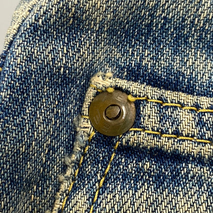 【現状渡し品】【メンズ】 LEE リー 90S REMAKE SIDE ZIP STUDS DAMAGE DENIM PANTS リメイク サイド ジップ スタッズ ダメージ デニム パンツ ボトムス ズボン 157-260619-cs-07-izu サイズ：不明 カラー：インディゴ 万代Net店